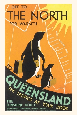 Vintage Journal Queensland Travel Poster By Found Image Press (Producer) Cover Image
