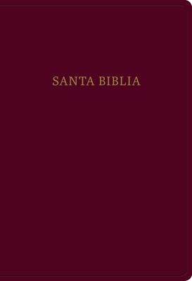 Cover for RVR 1960 Biblia letra súper gigante, borgoña imitación piel