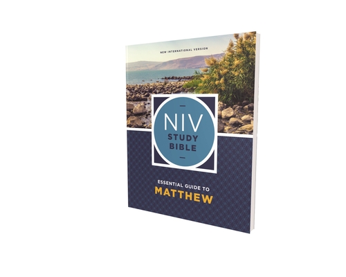 NIV Study Bible Essential Guide to Matthew, Paperback, Red Letter, Comfort Print By Kenneth L. Barker (Editor), Mark L. Strauss (Editor), Jeannine K. Brown (Editor) Cover Image