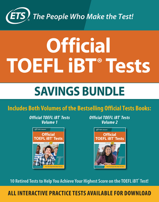 Official TOEFL IBT Tests Savings Bundle, Third Edition Cover Image