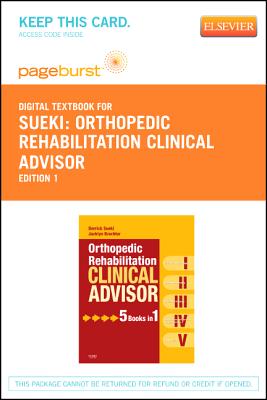 Orthopedic Rehabilitation Clinical Advisor - Elsevier eBook on Vitalsource (Retail Access Card) Cover Image