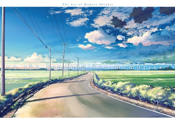A Sky Longing for Memories: The Art of Makoto Shinkai By Makoto Shinkai Cover Image