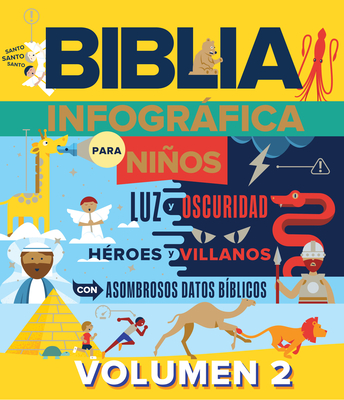 Biblia Infográfica 2 (Bible Infographics for Kids 2) By Brian Hurst (Illustrator) Cover Image