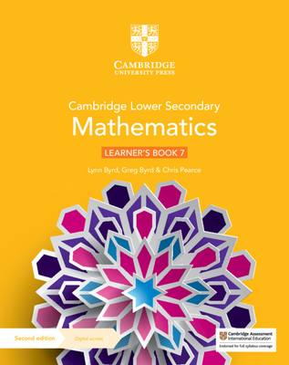Cambridge Lower Secondary Mathematics Learner's Book 7 with Digital Access (1 Year) Cover Image