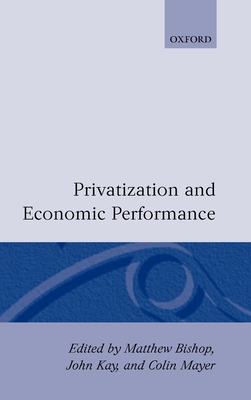 Privatization and Economic Performance Cover Image
