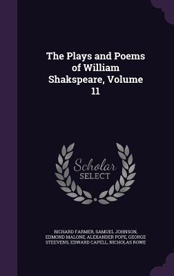 Cover for The Plays and Poems of William Shakspeare, Volume 11