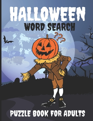 Halloween Word Search Puzzle Book For Adults: Halloween Word Search ...