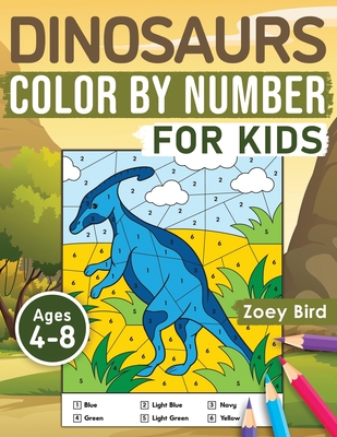 Color by Number For Kids Ages 4-8: Coloring Activity Book