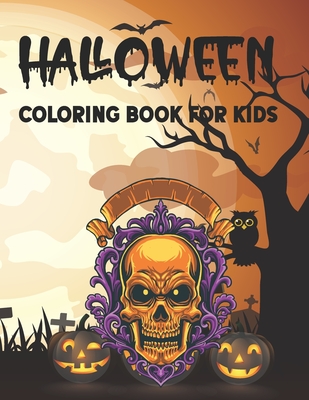 Halloween Coloring Book For Kids: Ultimate Halloween gift for kids By Tech Nur Press Cover Image