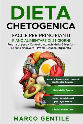 Dieta Chetogenica: Facile per Principianti: Piano Alimentare di 21 Giorni Cover Image