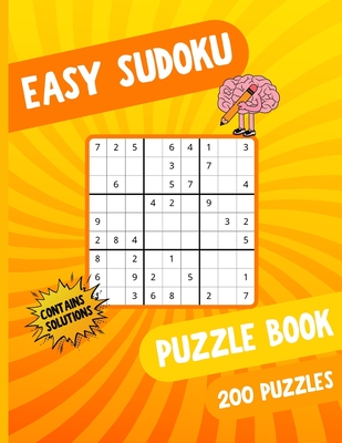 easy sudoku 200 large print sudoku puzzles with solutions paperback boswell book company
