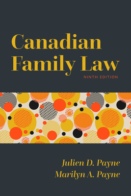 Canadian Family Law 9/E Cover Image