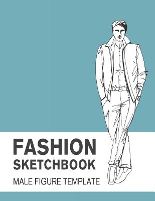 FASHION DESIGN CROQUIS Template Male - Etsy