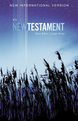 NIV, Outreach New Testament, Large Print, Paperback By Zondervan Cover Image