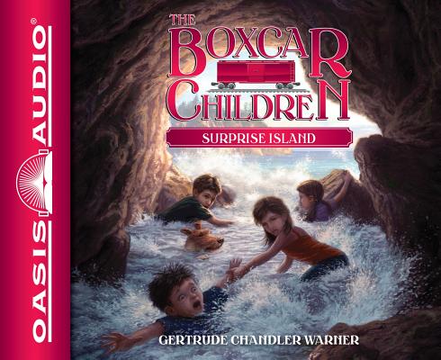 Surprise Island (Library Edition) (The Boxcar Children Mysteries #2) By Gertrude Chandler Warner, Tim Gregory (Narrator) Cover Image