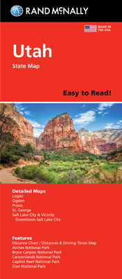 Rand McNally Easy to Read Folded Map: Utah State Map By Rand McNally Cover Image