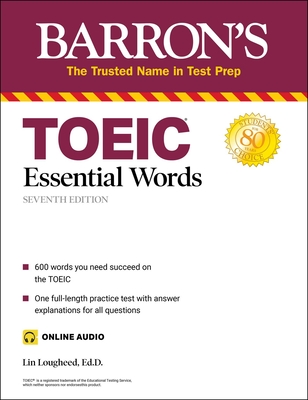 TOEIC Essential Words (with online audio) (Barron's Test Prep) Cover Image