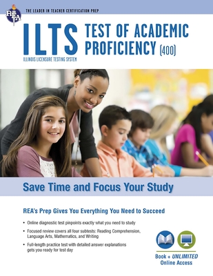 Cover for Ilts Test of Academic Proficiency (Tap) Book + Online (Icts Teacher Certification Test Prep)