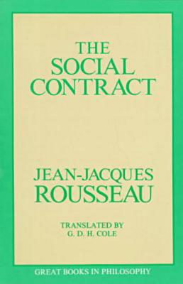 The Social Contract (Great Books in Philosophy) Cover Image