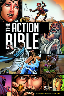 The Action Bible: God's Redemptive Story (Action Bible Series) Cover Image