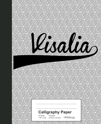 Calligraphy Paper: VISALIA Notebook (Paperback)