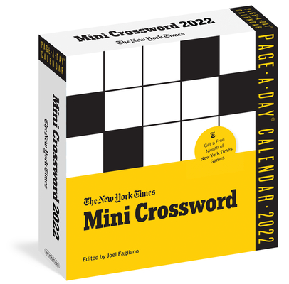 The New York Times Mini Crossword Page-A-Day Calendar for 2022: 365 Days' Worth of Bite-Sized Wordplay Cover Image