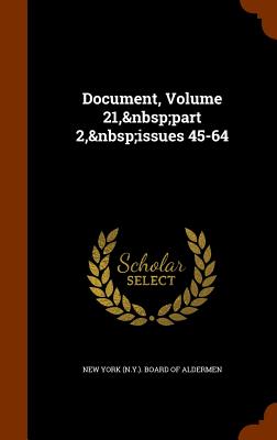 Document, Volume 21, Part 2, Issues 45-64 Cover Image
