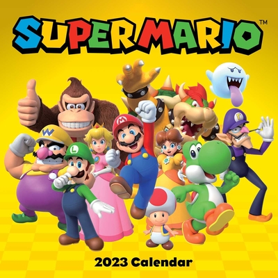 Super Mario 2023 Wall Calendar By Nintendo Cover Image