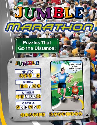 Jumble® Marathon: Puzzles That Go the Distance! (Jumbles®) Cover Image