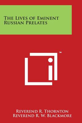 The Lives of Eminent Russian Prelates Cover Image
