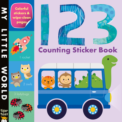 123 Counting Sticker Book (My Little World) Cover Image