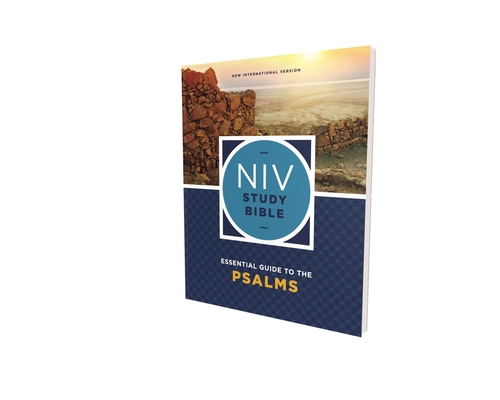 NIV Study Bible Essential Guide to the Psalms, Paperback, Red Letter, Comfort Print Cover Image
