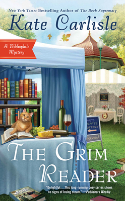 Cover for The Grim Reader (Bibliophile Mystery #14)