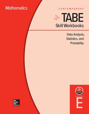 Tabe Skill Workbooks Level E: Data Analysis, Statistics, and Probability (10 Copies) Cover Image