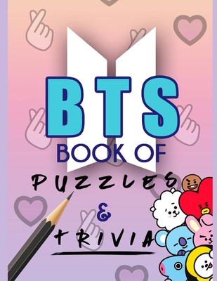 KPOP BTS Book of Puzzles & Trivia By Purpleyou Press Cover Image
