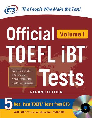 Official TOEFL Ibt(r) Tests Volume 1, 2nd Edition Cover Image
