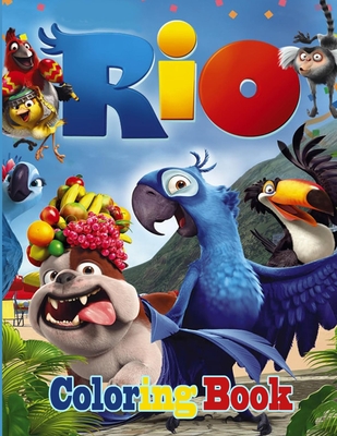 Rio Coloring Book Paperback Bookends Beginnings