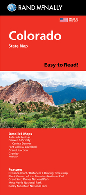 Rand McNally Easy to Read Folded Map: Colorado State Map By Rand McNally Cover Image