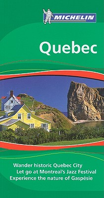 Michelin Travel Guide Quebec Cover Image