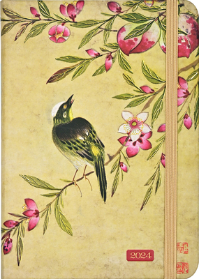 2024 Peach Blossoms Engagement Calendar By Peter Pauper Press (Created by) Cover Image