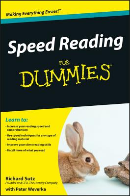 Speed Reading For Dummies Cover Image