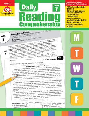 Daily Reading Comprehension, Grade 7 Te Cover Image