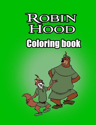 Robin Hood Coloring Book Cover Image