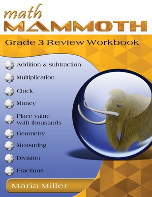 Math Mammoth Grade 3 Review Workbook Cover Image