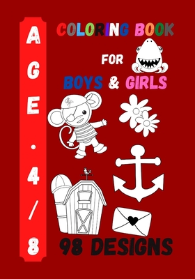 Coloring Book for Boys and Girls: Kids Coloring Activity (Rainbow #27)  (Paperback)