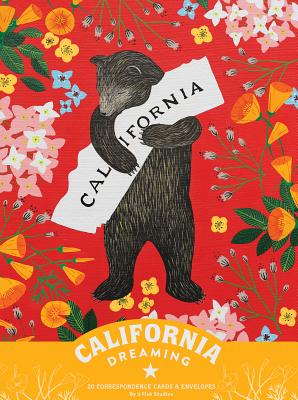 California Dreaming: 20 Correspondence Cars & Envelopes (California Gifts, California Themed Gifts, California Stationary) By 3 Fish Studios Cover Image