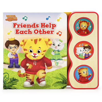 Daniel Tiger Friends Help Each Other Cover Image