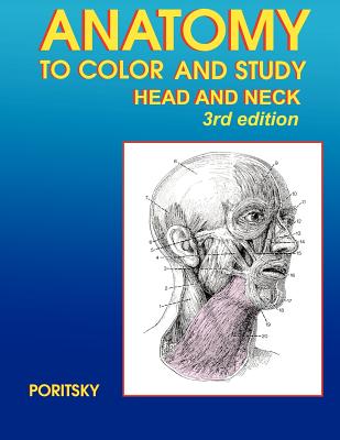 Anatomy to Color and Study Head and Neck 3rd Edition Cover Image