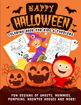 Halloween Coloring Book cover