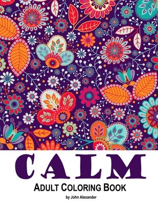 Adult Coloring Book: Calm Cover Image
